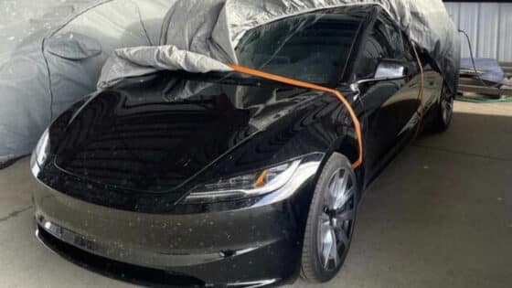 Le nouveau visage de la Tesla Model 3 enfin dévoilé