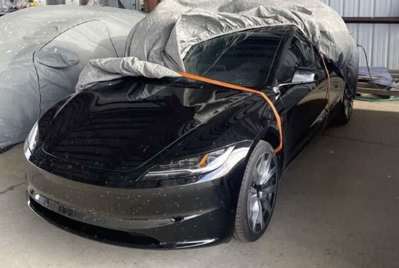 Le nouveau visage de la Tesla Model 3 enfin dévoilé