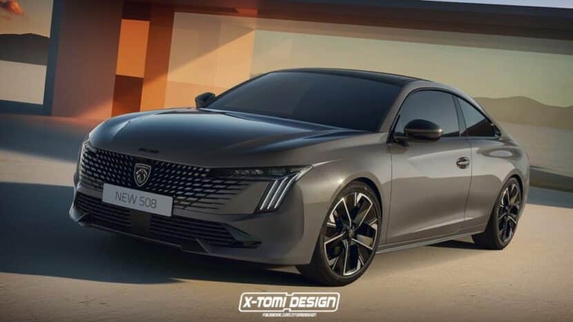 La Peugeot 508 Coupé imaginée par X-Tomi Design