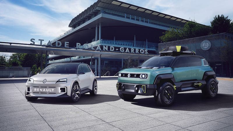 Renault 5 Prototype pour Roland Garros