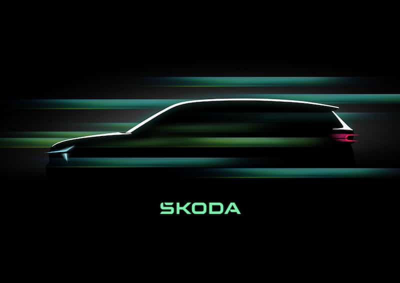 La silhouette du prochain Skoda Kodiaq