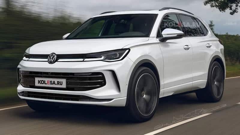 Le nouveau Volkswagen Tiguan ressemblera-t-il à ça ?