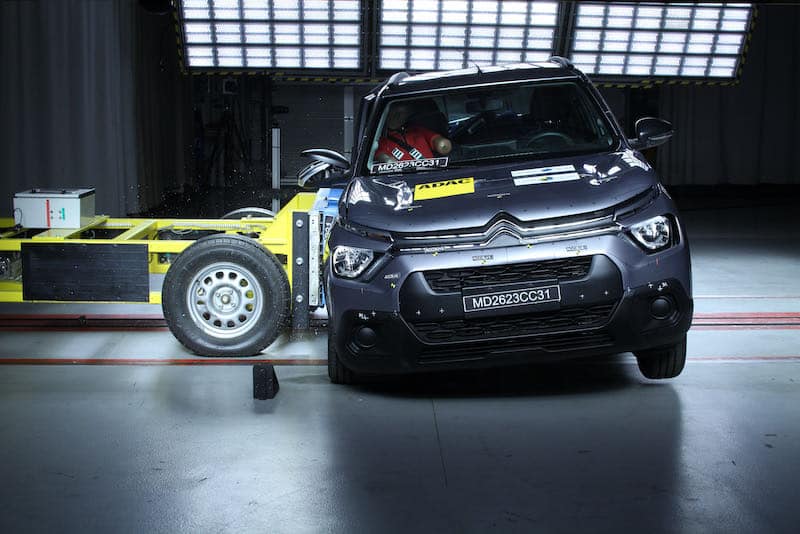 La Citroën C3 s'est plantée au Latin NCAP : 0 étoile !