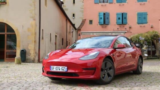 Essai Tesla Model 3 Propulsion 2023