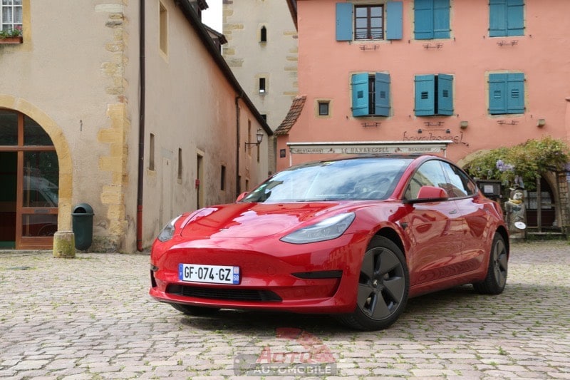 Essai Tesla Model 3 Propulsion 2023