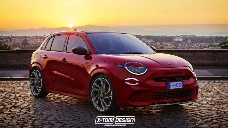 Abarth 600e : une nouvelle photo très parlante