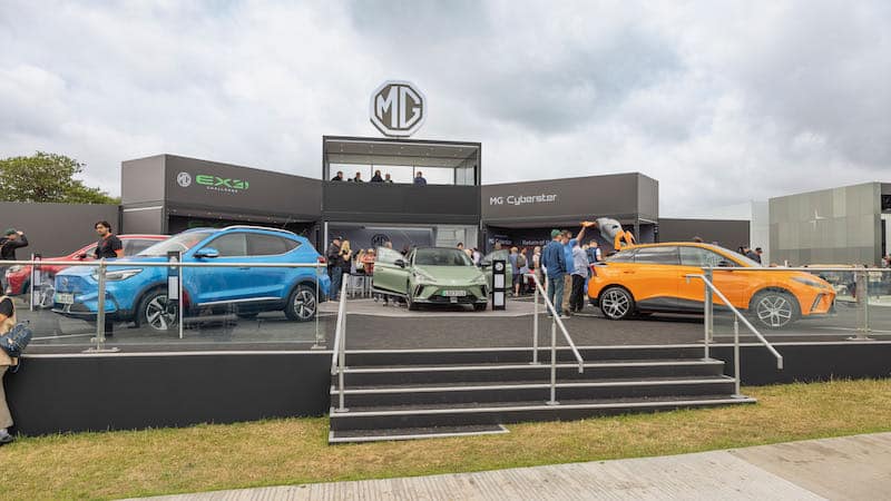 Goodwood : MG présente les Cyberster, EX4 concept et MG4 XPower