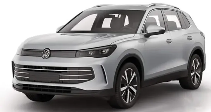 Nouvelles photos volées du Volkswagen Tiguan 2024