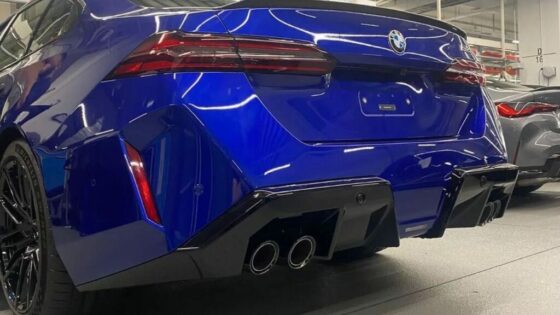 Une photo espion nous dévoile l'arrière de la future BMW M5