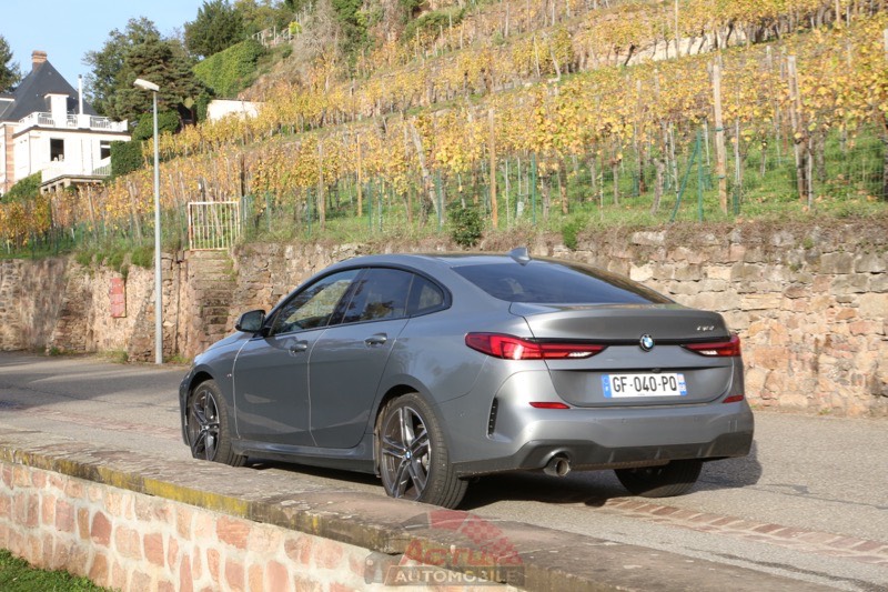 L'arrière de la BMW Série 2 Gran Coupé est profilé