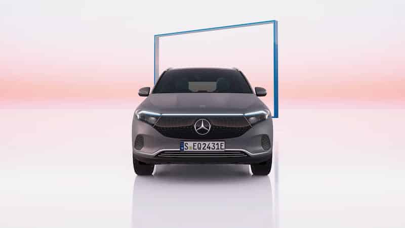 Le Mercedes EQA restylé