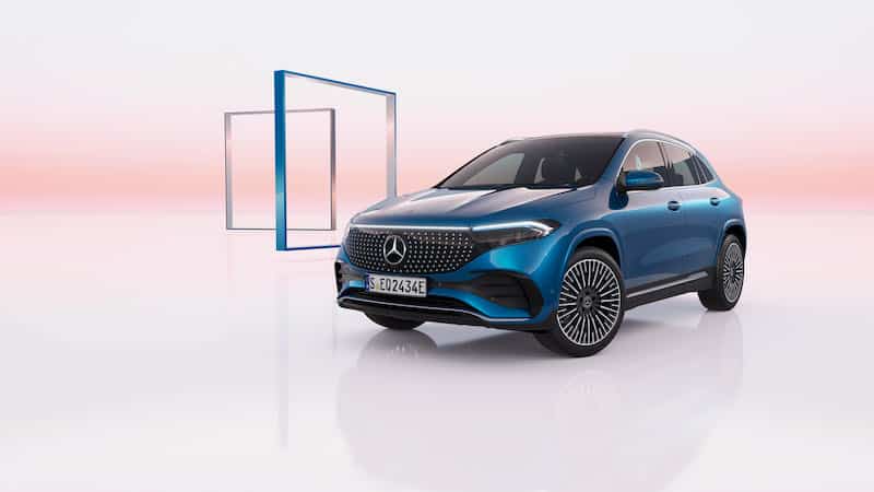 Le Mercedes EQA restylé