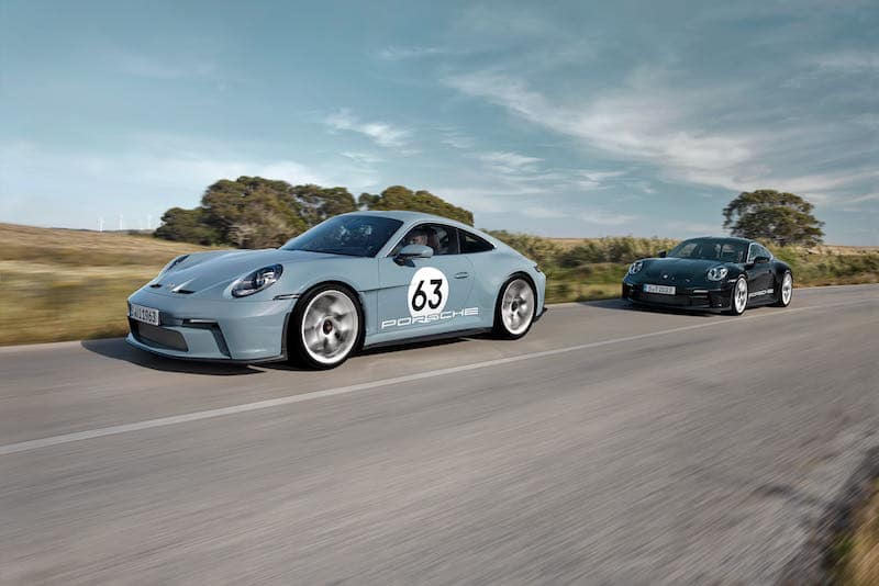 Porsche 911 S/T avec l'option Heritage Design Package