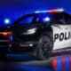 La Tesla Model Y en mode Police