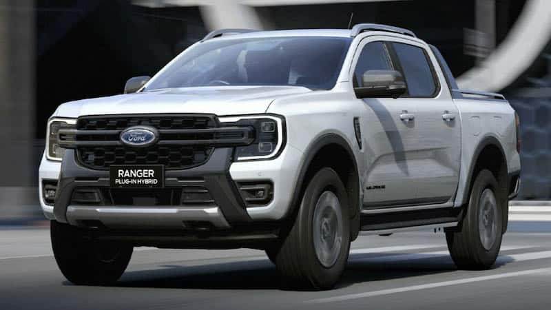 Le Ford Ranger PHEV