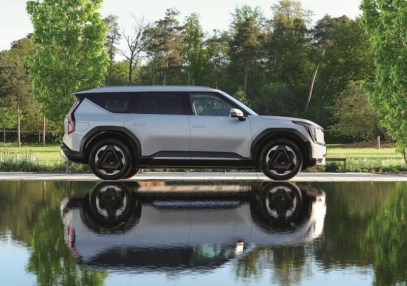 Le Kia EV9 annoncé désormais avec 563 km d'autonomie