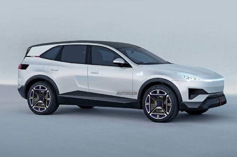 Le futur SUV Alpine A390