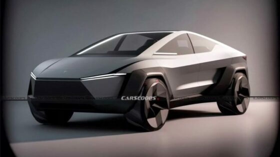 Une Tesla Model 2 avec un look de Cybertruck, on en parle ?