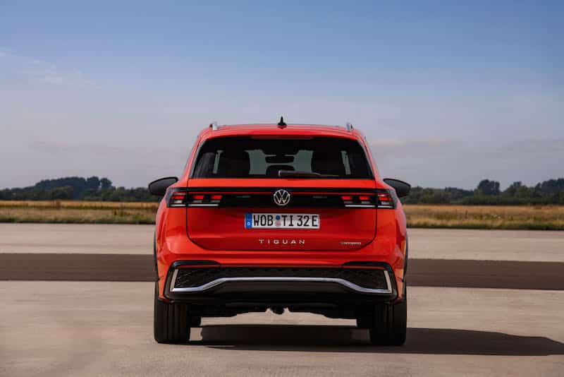 L'arrière du Tiguan 2024