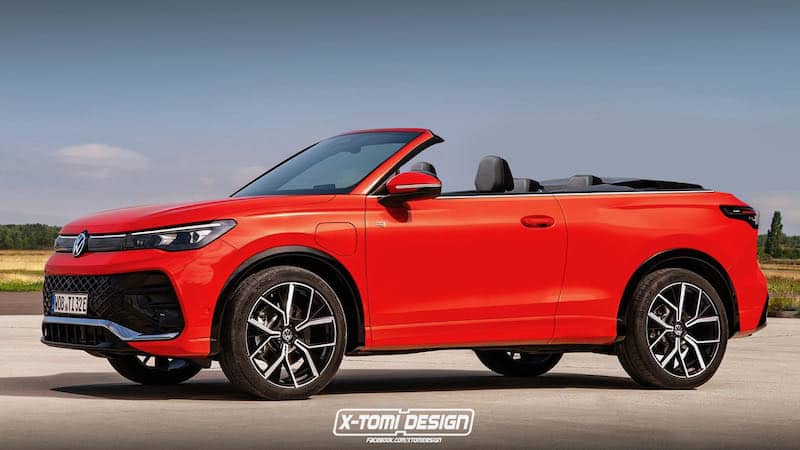 Le nouveau Volkswagen Tiguan déjà imaginé en cabriolet