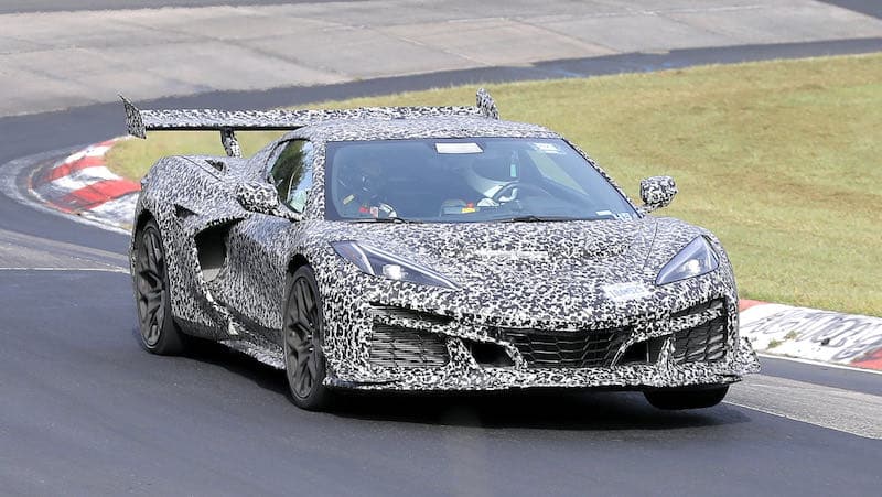 La future Corvette ZR1 2024 surprise au Nürburgring