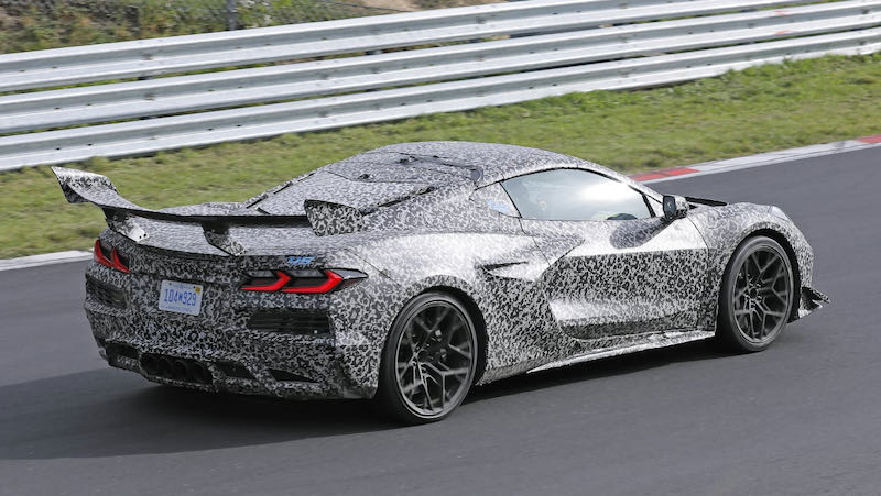 La future Corvette ZR1 2024 surprise au Nürburgring