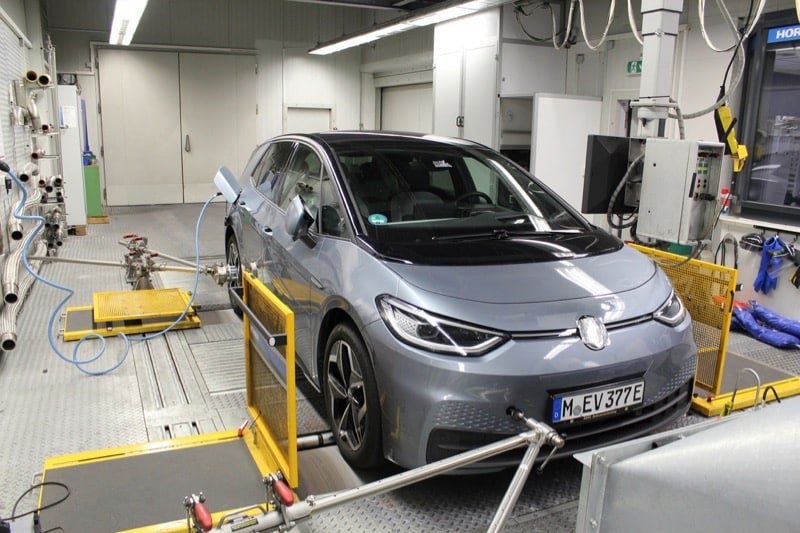 La Volkswagen ID.3 passe un test de 100.000 km - image : ADAC