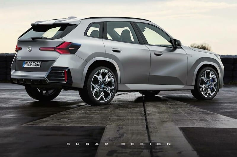 La nouvelle génération du BMW X3 2024 - illusration : Sugar Design