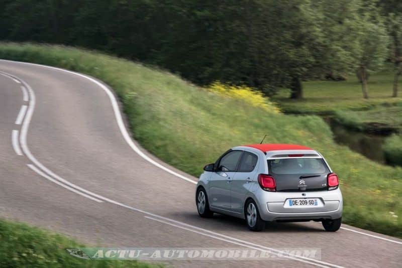 Essai nouvelle Citroën C1 Airscape PureTech 82