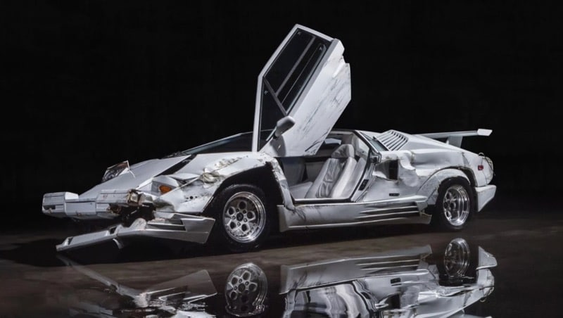 La Lamborghini Countach de Di Caprio dans le Loup de Wall Street est à vendre