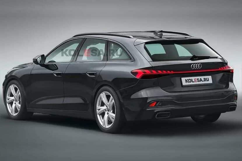 Audi A5 Avant - illustration : Kolesa