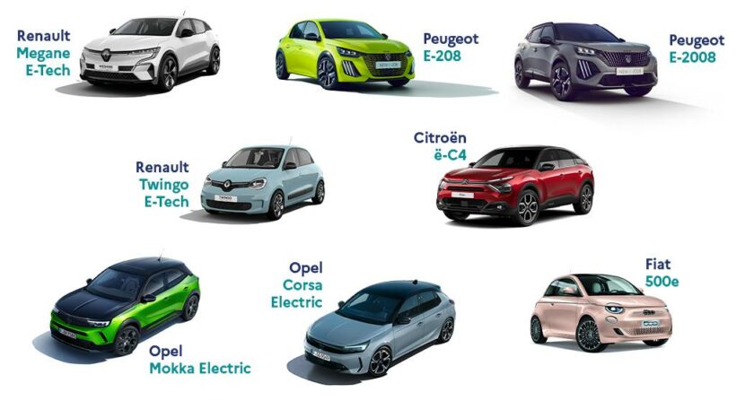Leasing électrique à 100 euros : les voitures disponibles