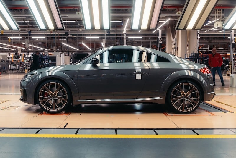 La dernière Audi TT a été produite