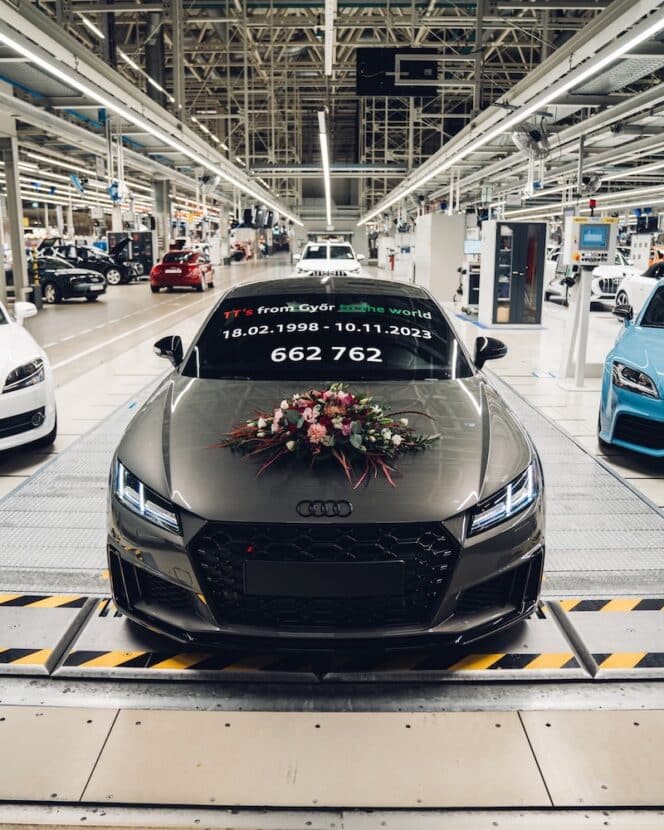 La dernière Audi TT a été produite