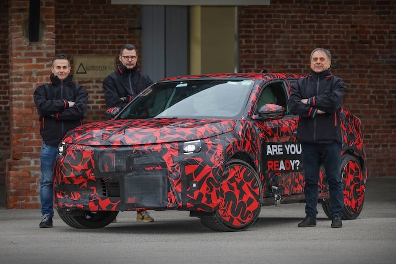 L'Alfa Romeo Milano à Balocco