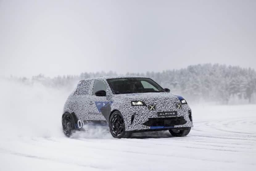 La première Alpine électrique de l'histoire