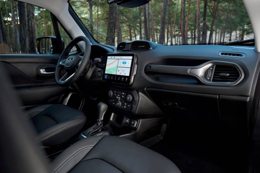 L'intérieur du nouveau Jeep Renegade