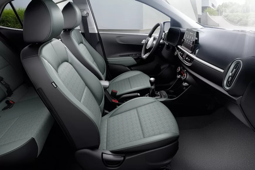 L'intérieur de la Kia Picanto First Edition