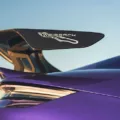 Aileron fixe de la Porsche Taycan Turbo GT