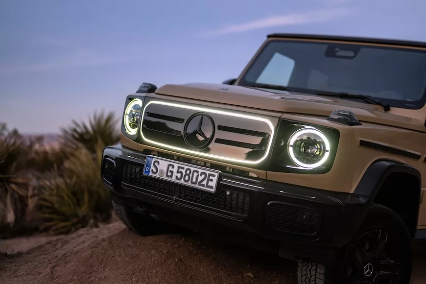 Le nouveau Mercedes Classe G 580 électrique