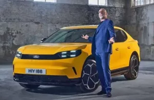 Le SUV Ford Capri présenté par Eric Cantona