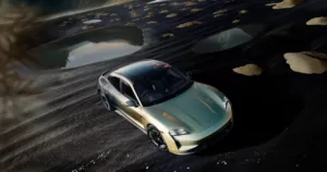 Porsche Taycan Turbo S Celestial Jade