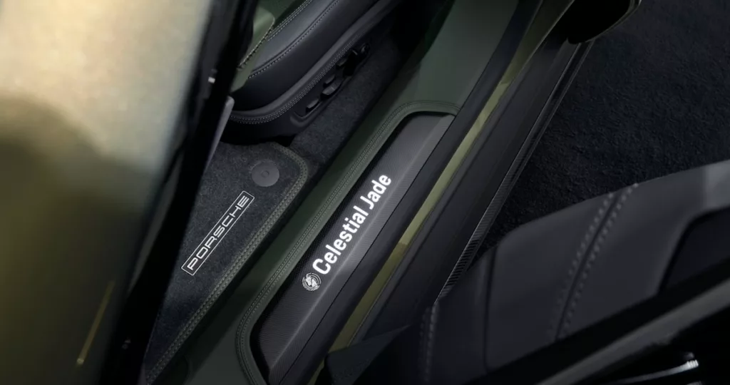 Porsche Taycan Turbo S Celestial Jade 