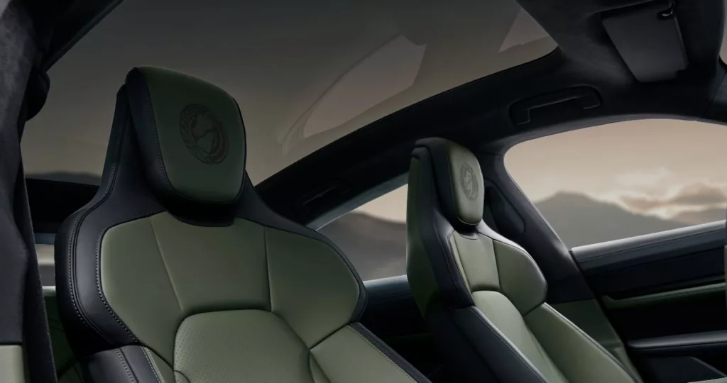 Porsche Taycan Turbo S Celestial Jade 