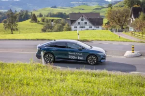 La Volkswagen ID.7 Pro S est bien dotée en batterie