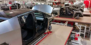 Le Tesla Cybertruck en production