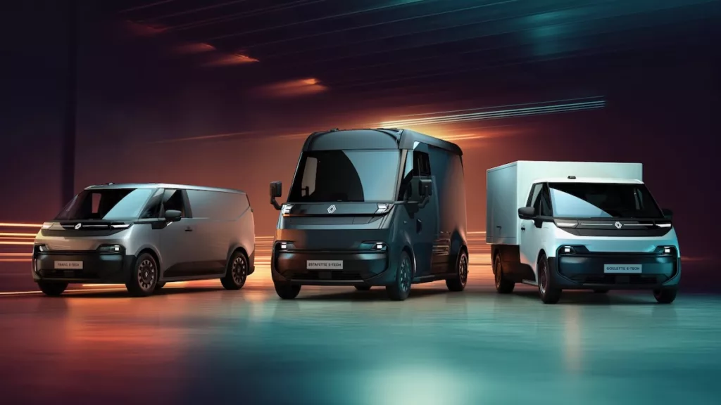 La nouvelle gamme d'utilitaires Renault