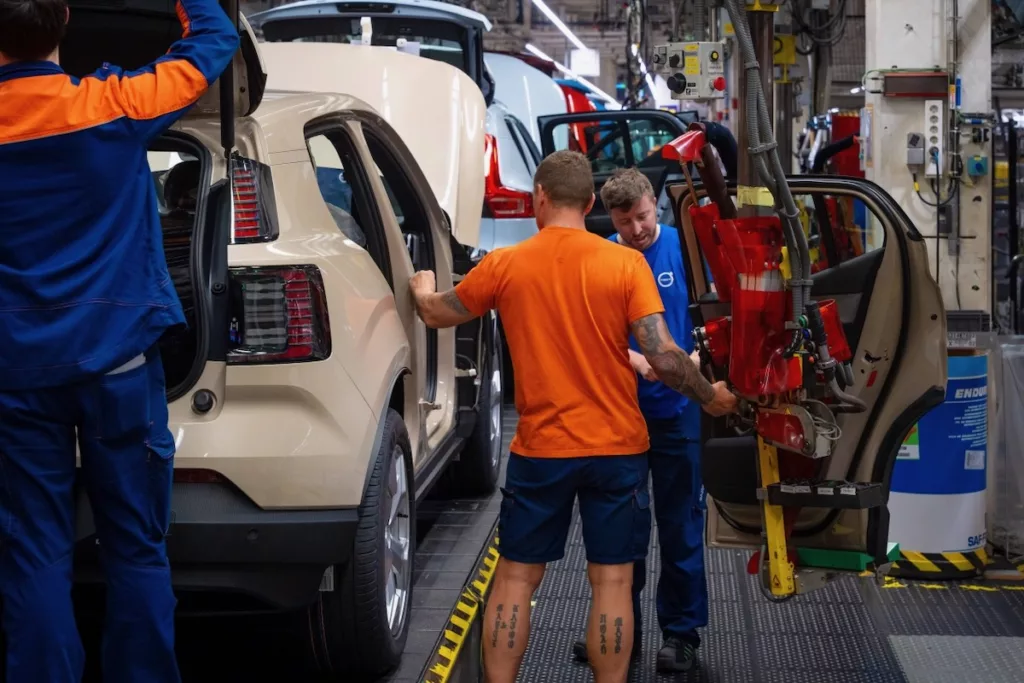 Le Volvo EX30 dans l'usine belge de Gand