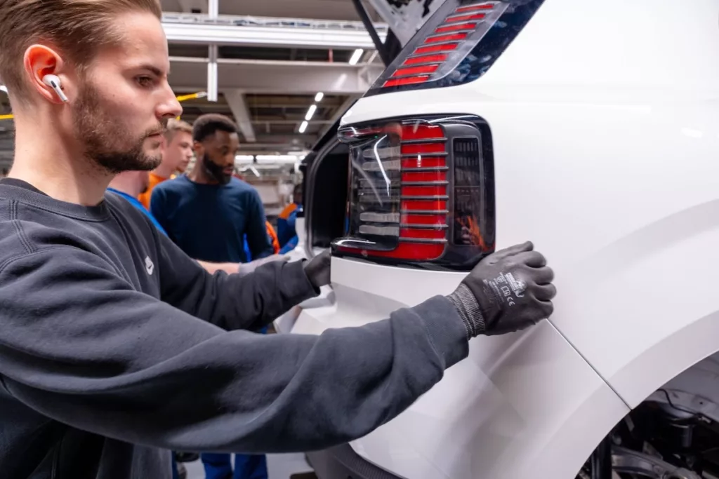 Le Volvo EX30 dans l'usine belge de Gand