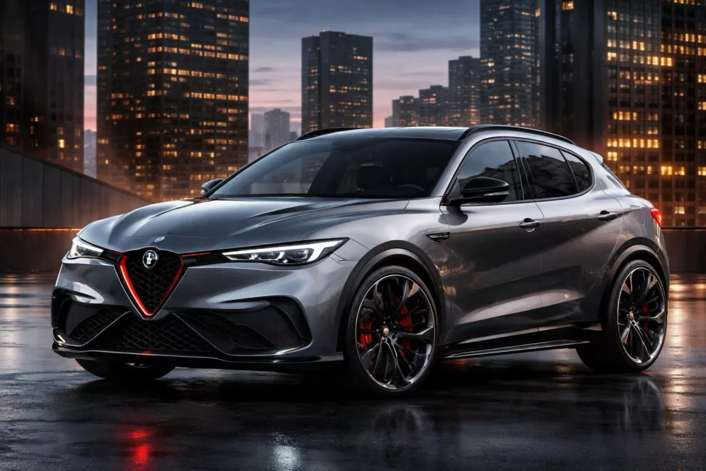Le futur Alfa Romeo Stelvio